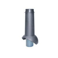 Выход канализации Krovent Pipe-VT 110 серый (НЕИЗ)
