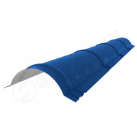 Конек полукруглый R110х2000 Stynergy (CORUNDUM50-RAL 5005-0.5)