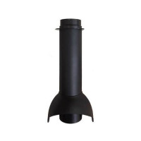 Выход канализации Krovent Pipe-VT 110 черный (НЕИЗ)