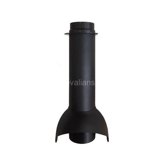 Выход канализации Krovent Pipe-VT 110 черный (НЕИЗ)