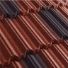 Композитная черепица Metrotile (Метротайл) MetroClassic (Красно-Черный) /лист/