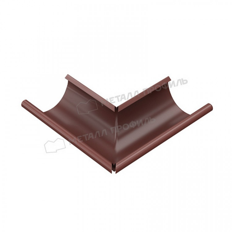 Угол желоба наружный МЕТАЛЛ ПРОФИЛЬ Foramina PUR 150/100 RR32