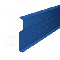 Планка примыкания в накладку 22х22х42х2000 Stynergy (CORUNDUM50-RAL 5005-0.5)