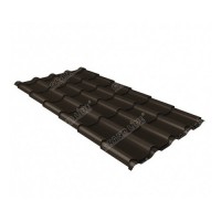 Металлочерепица Grand Line (Гранд Лайн) камея 0,5 PurPro Matt 275 RR 32 /1 кв.м./