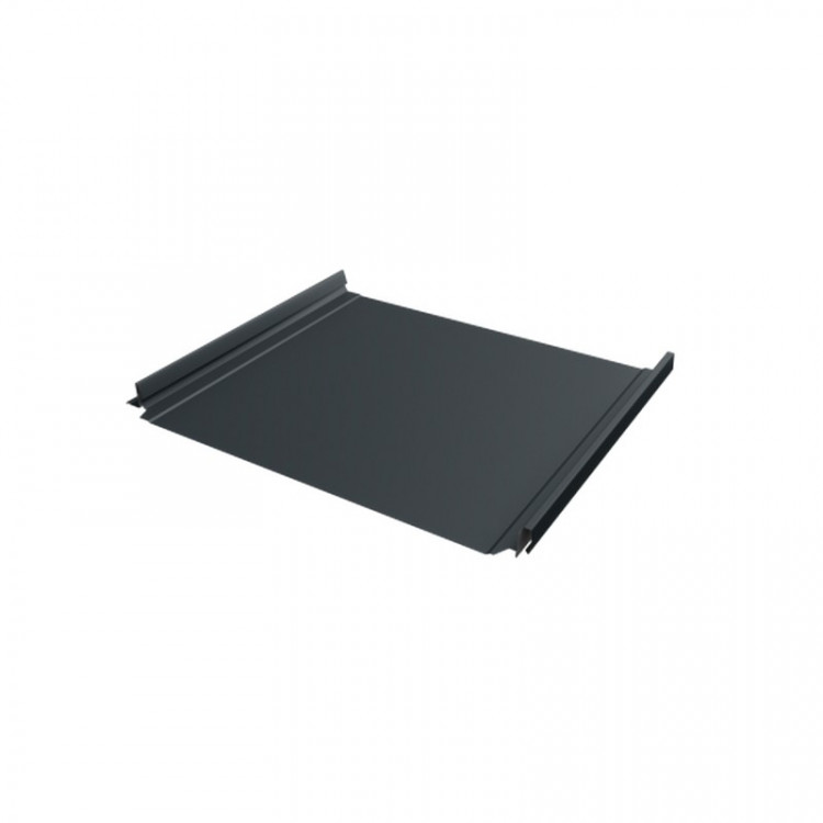 Кликфальц Pro 0,5 Rooftop Бархат RAL 7016 антрацитово-серый