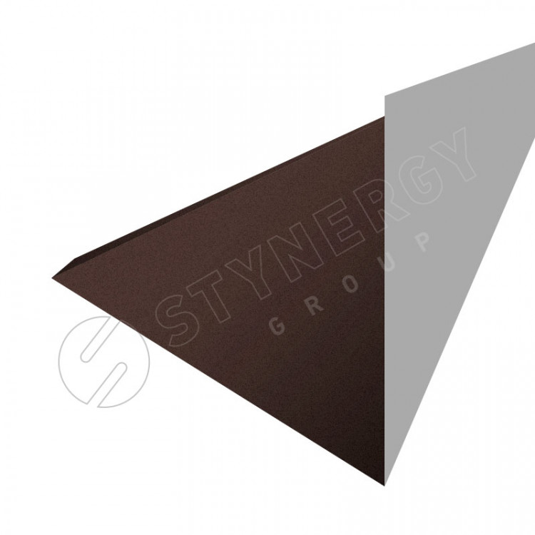 Планка для верхнего примыкания к трубе 2000 Фальц Stynergy (GRAPHITE45-8017-0.45) Планка для верхнего примыкания к трубе 2000 Фальц Stynergy (GRAPHITE45-8017-0.45)